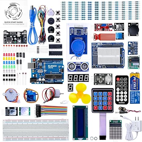 ELEGOO UNO R3 Most Complete Starter Kit (200+ Components)